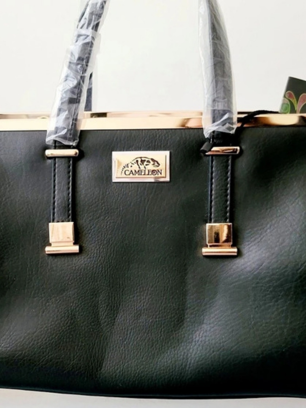 CAMELION CORA Discrete Carry Black Tote NWT